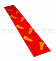 Дорожка массажная со следами(в чехле из кожи) - «globural.ru» - Пермь
