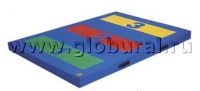 Спортивный мат с цифровыми линиями (ВИК) - «globural.ru» - Пермь