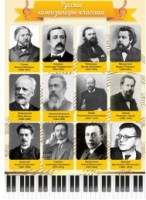 Стенд "Русские композиторы-классики" - «globural.ru» - Пермь