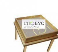 Стол на ножках для рисования песком светозвуковой - «globural.ru» - Пермь