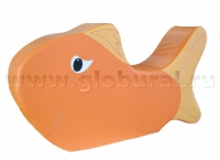 Напольная игрушка "Рыбка" с аппликацией (ВИК) - «globural.ru» - Пермь