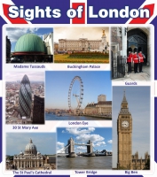 Стенд "Sights of london" - «globural.ru» - Пермь