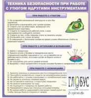 Стенд "Техника безопасности при работе с утюгом" - «globural.ru» - Пермь