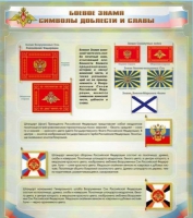 Стенд "Боевое знамя. Символы доблести и славы" - «globural.ru» - Пермь