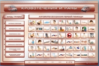 Трехсекционный базовый комплект "Травмы. Кровотечения. Ожоги" для учащихся общеобразовательных учреждений - «globural.ru» - Пермь