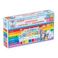 Развивающий тренажёр "Разноцветные окошки" 5-7 лет. Дополнительный набор карточек к базовому комплекту - «globural.ru» - Пермь