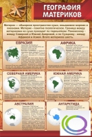 Стенд "География материков" - «globural.ru» - Пермь