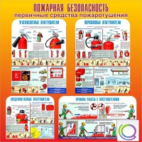 Стенд "Пожарная безопасность" (вариант 2 в ассортименте) - «globural.ru» - Пермь