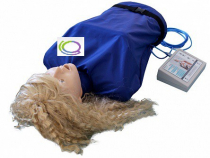Тренажер-манекен "Ирина" (голова, торс) для отработки приемов сердечно-легочной реанимации (контроллер + тестовые режимы + светозвуковой индикатор) - «globural.ru» - Пермь