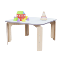 Квадратный растущий стол из коллекции «НЕГА» р.гр. 0-1 (цвет голубой) - «globural.ru» - Пермь