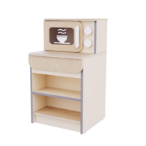 Модуль с микроволновкой из коллекции «НЕГА» (бежевый) - «globural.ru» - Пермь