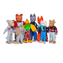 Набор шагающих кукол к сказке "Зимовье" - «globural.ru» - Пермь