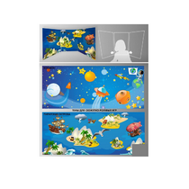 Стенд для сюжетно-ролевых игр 2-х сторонний (пиратские острова, космос) - «globural.ru» - Пермь