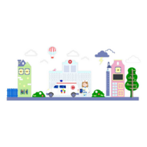 Декоративно - развивающая панель «Поликлиника» - «globural.ru» - Пермь