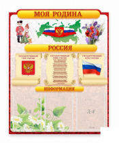 Стенд "Наша родина Россия" - «globural.ru» - Пермь