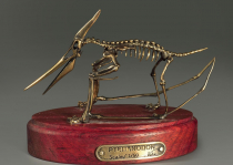 Модель скелета птерозавра Pteranodon - «globural.ru» - Пермь