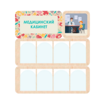 Информационный стенд «Медицинский кабинет» 100.5 х 111 см - «globural.ru» - Пермь