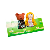 Набор пальчиковых кукол к сказке "Маша и медведь" - «globural.ru» - Пермь