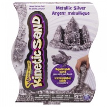 Кинетический песок металлик серебро 455 гр - «globural.ru» - Пермь