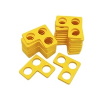 Нумирошка. Набор из 20 пластиковых форм - «Тройки» по методике Нумикон - «globural.ru» - Пермь