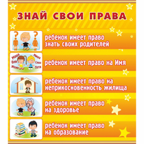 Стенд "Знай свои права" - «globural.ru» - Пермь