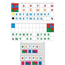 Демонстрационное пособие "Касса "Лента букв" - «globural.ru» - Пермь