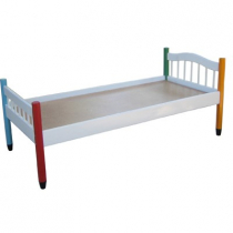 Кровать детская "Карандаш" 1400х600х600 ЛДСП настил ДВП  - «globural.ru» - Пермь