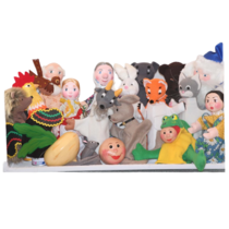 Комплект театральных кукол "Русские народные сказки" - «globural.ru» - Пермь