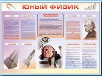 Стенд-уголок "Юный физик" - «globural.ru» - Пермь