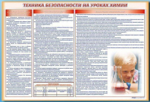 Стенд-уголок "Техника безопасности на уроках химии" - «globural.ru» - Пермь