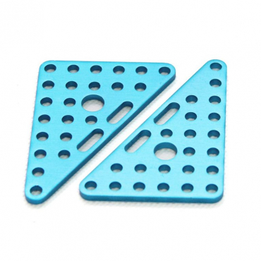 Треугольная пластина из анодированного алюминия Triangle Plate 6*8 (Pair) - «globural.ru» - Пермь