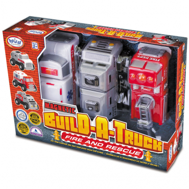 Магнитный конструктор "Создай свою спасательную технику". Стартовый набор - «globural.ru» - Пермь