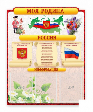 Стенд "Наша родина Россия" - «globural.ru» - Пермь