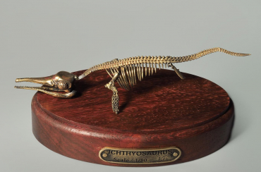 Модель скелета ихтиозавра Ichthyosaurus - «globural.ru» - Пермь
