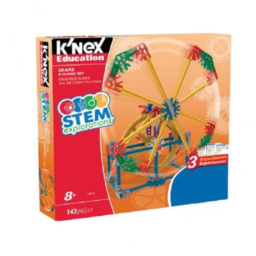 Конструктор образовательный K'NEX Education "STEM Исследования: Шестерни" - «globural.ru» - Пермь