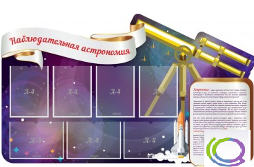 Стенд "Наблюдательная астрономия" - «globural.ru» - Пермь