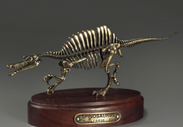 Модель скелета динозавра Spinosaurus - «globural.ru» - Пермь
