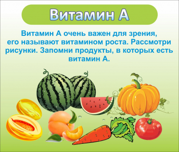 Стенд "Витамин А" - «globural.ru» - Пермь
