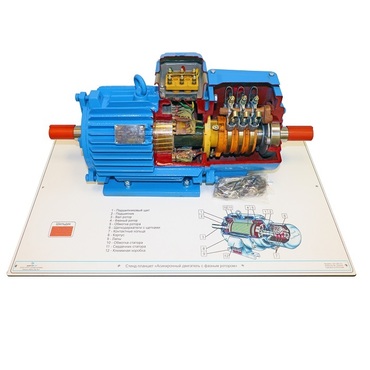 Стенд-планшет «асинхронный двигатель с фазным ротором» - «globural.ru» - Пермь