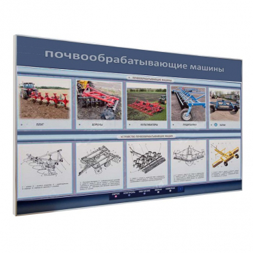 Электрифицированный светодинамический стенд «Почвообрабатывающие машины» - «globural.ru» - Пермь