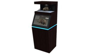 Голографическая 3D пирамида с сенсорным монитором "Классик" - «globural.ru» - Пермь